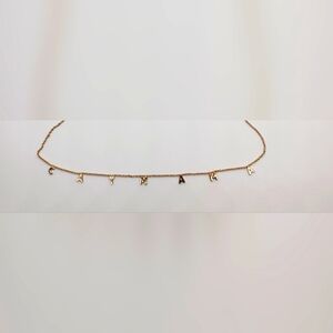LOFT CATMAMA Gold tone necklace